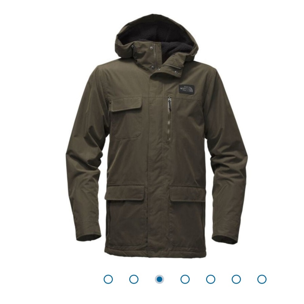 The North Face Men's Olive Parka XL - Picture 6 of 7